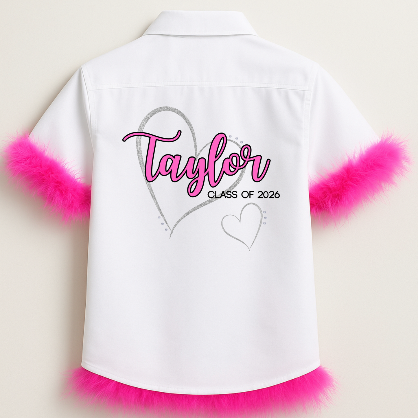 Personalised School Leavers Shirt - Romantica