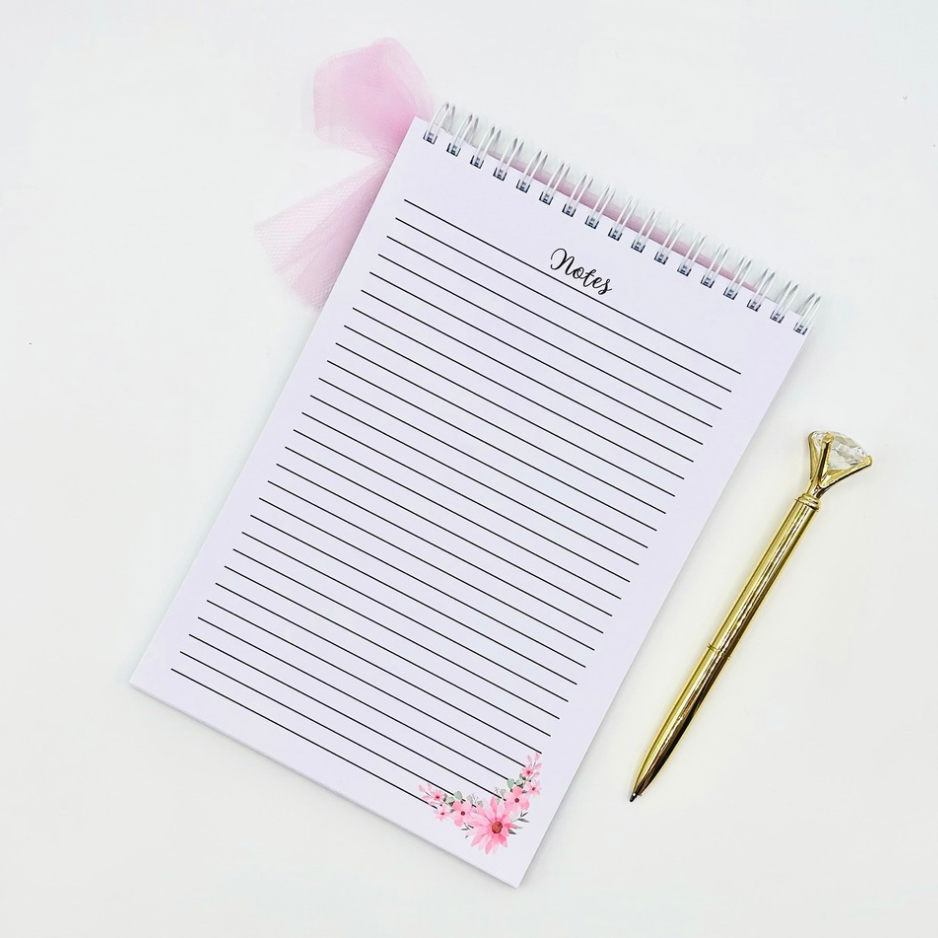 Notes Notepad - Garden Roses