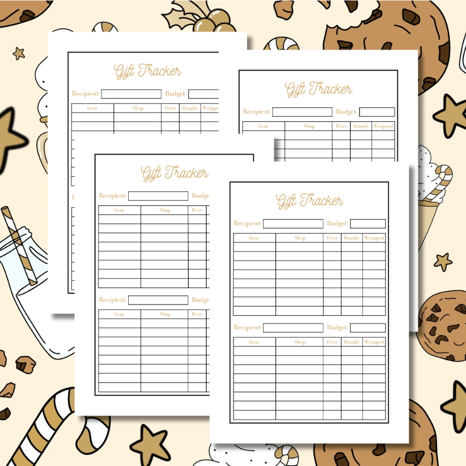 Cookies Christmas Planner