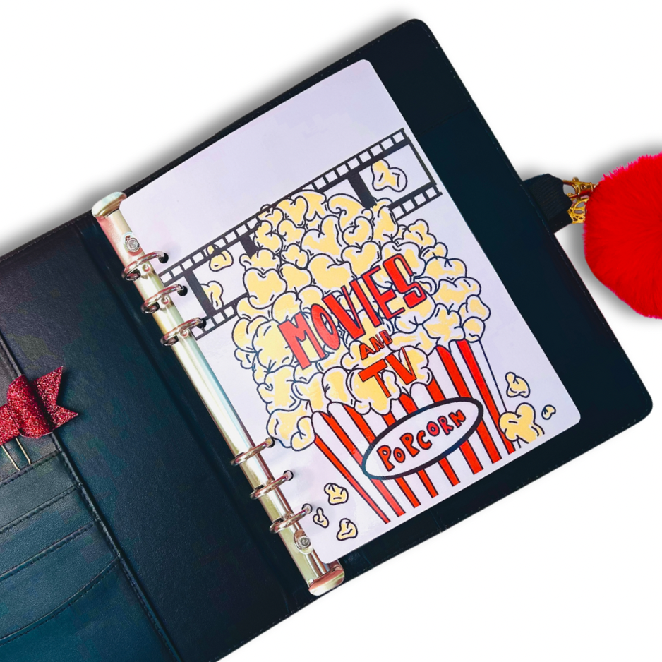 Movies & Tv Single Journal Page Divider