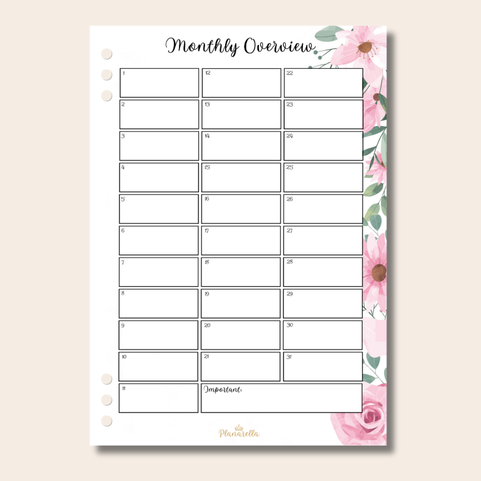 Essentials Pack - Garden Roses - Set of 9 Page Inserts