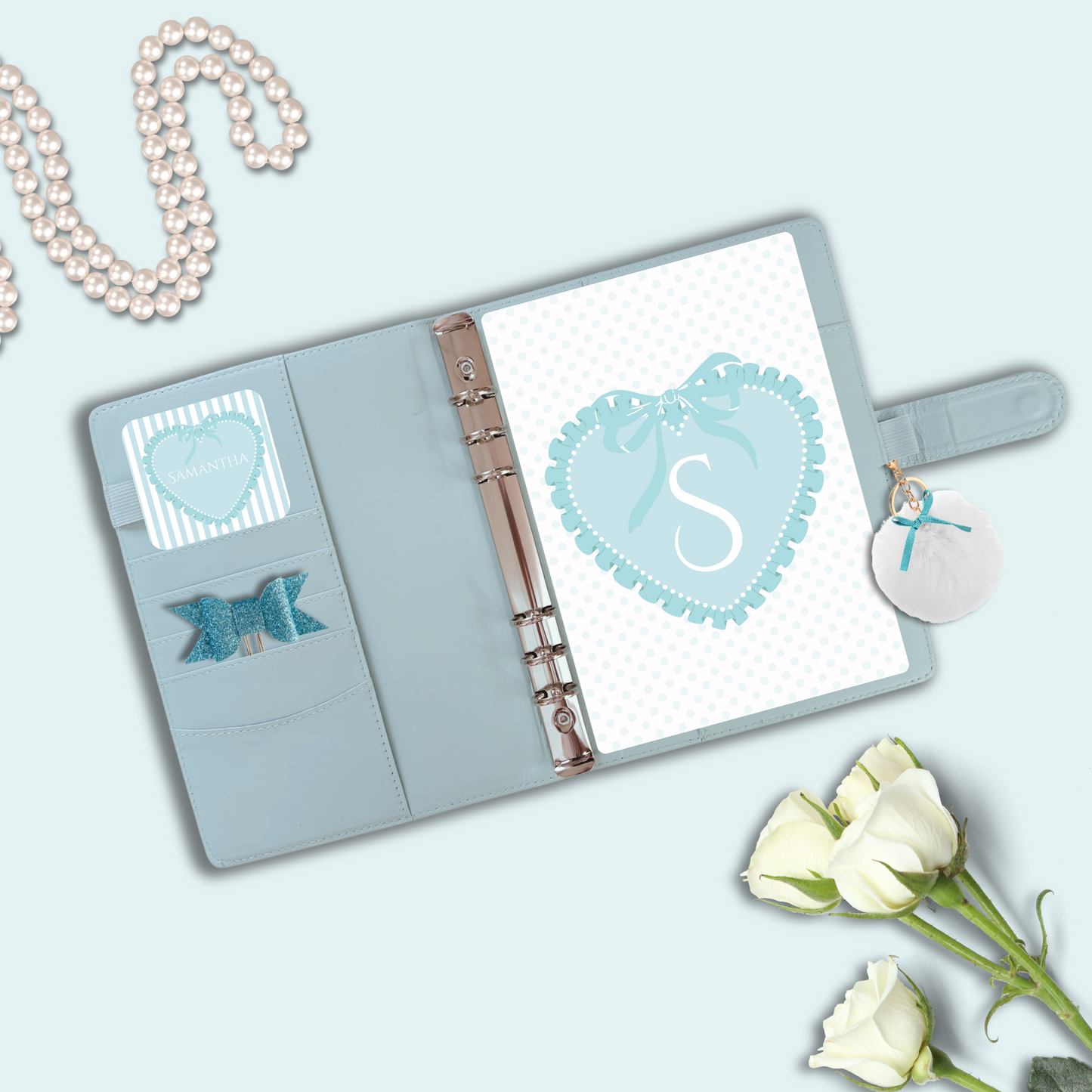 Personalised Planner Accessory Kit - Darling Blue