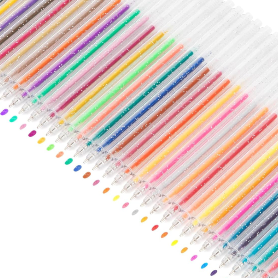Glitter Bomb Gel Pens - 36 Pack