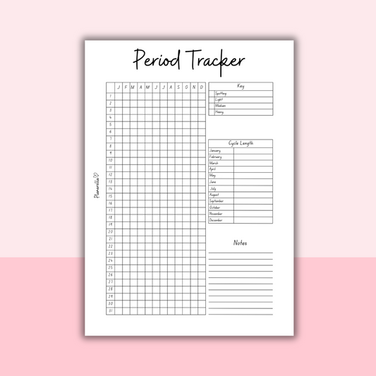 Period Tracker - Single Page