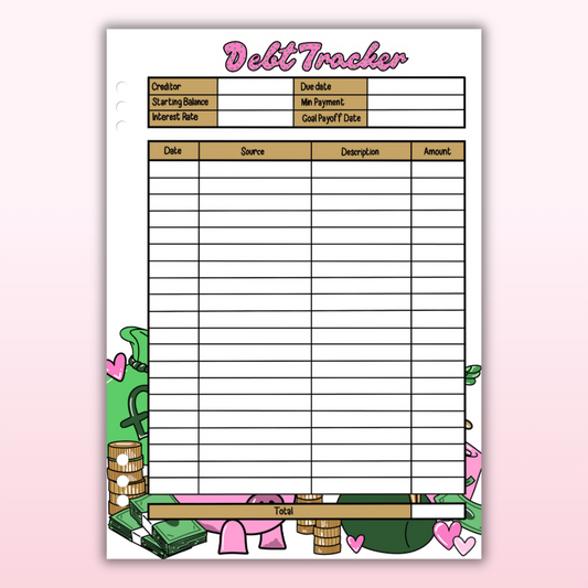 Debt Tracker - Single Page