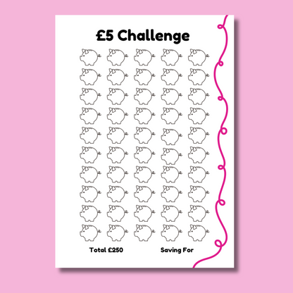 Savings Challenge Book