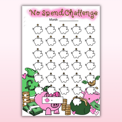 Money & Savings Set - 1 Year Bundle - 97 Page Inserts & 13 Dividers