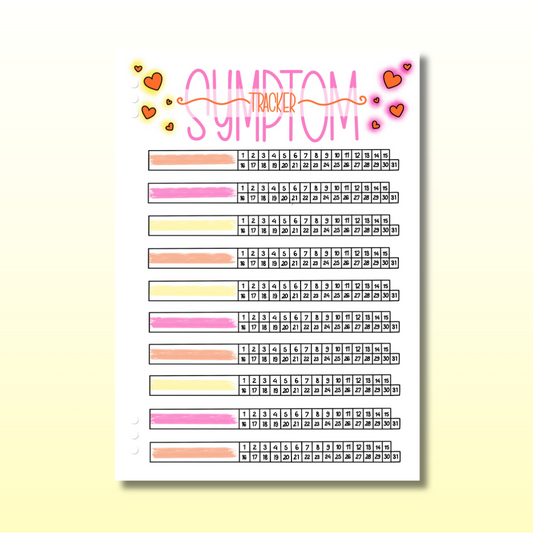 Symptom Tracker - Single Page