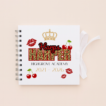 Personalised School Leavers Shirt - Wild Cherry