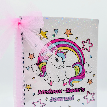 Personalised Unicorn Journal