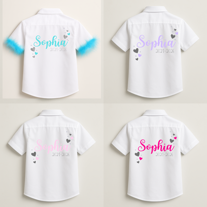 Personalised School Leavers Shirt - Cupid Cutie