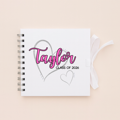 Personalised School Leavers Memory Book - Romantica