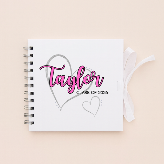 Personalised School Leavers Memory Book - Romantica