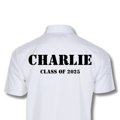 School Leavers Shirt & Memory Book Set - Cargo Theme
