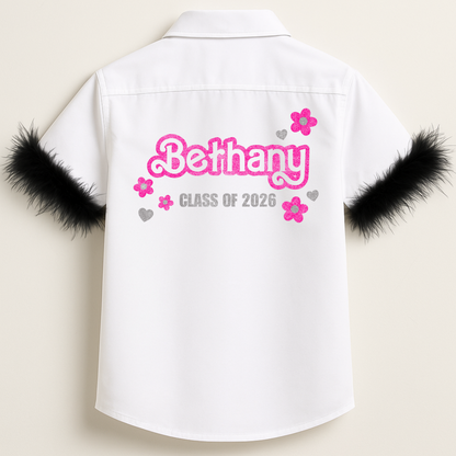 Personalised School Leavers Shirt - Baby Doll