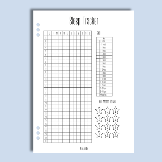 Sleep Tracker - Single Page