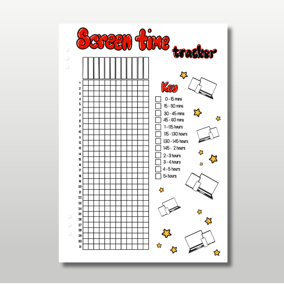 Movies & Tv Set - 5 Page Bundle + Page Divider