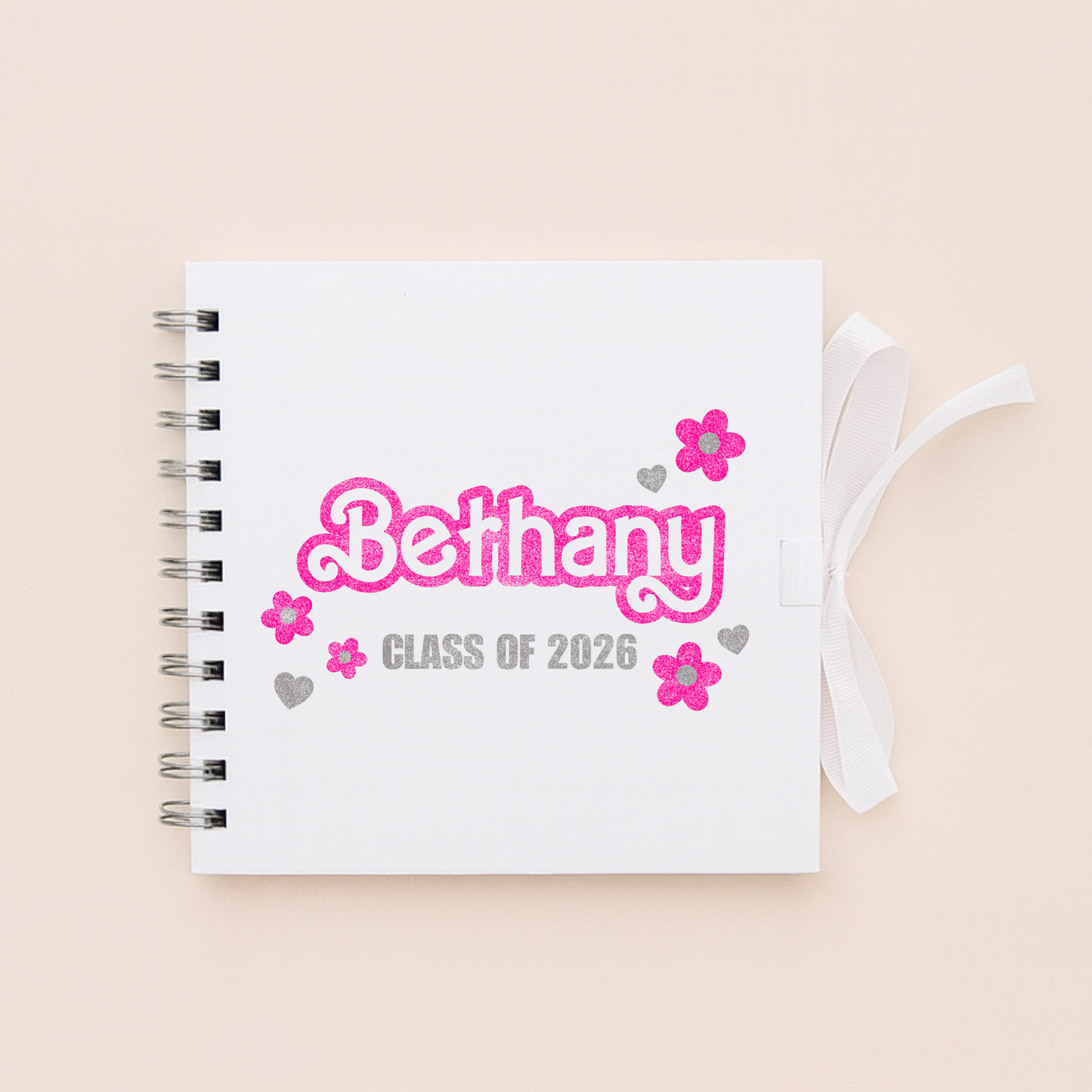 Personalised School Leavers Memory Scrap Book - Baby Doll