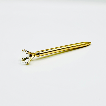 Gold Diamond Pen