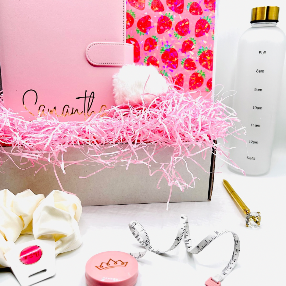Strawberry Sparkles Diet Starter Kit - Gold - Optional Personalisation