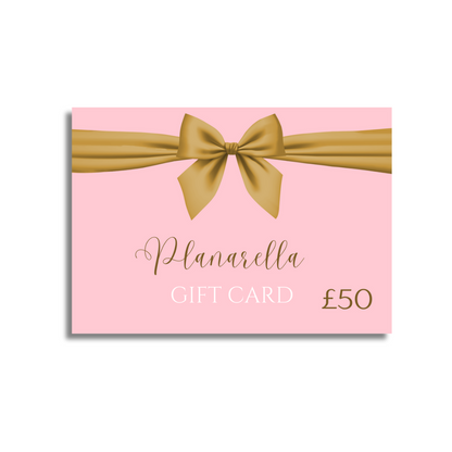Digital Planarella Gift Card