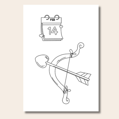 Cupid - Colouring Book