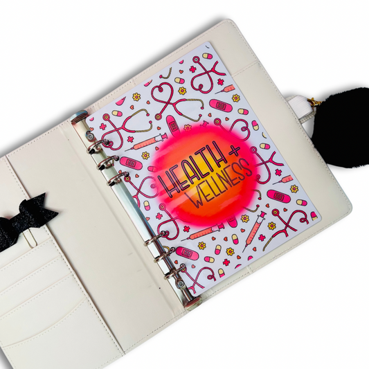 Health & Wellness Single Journal Page Divider