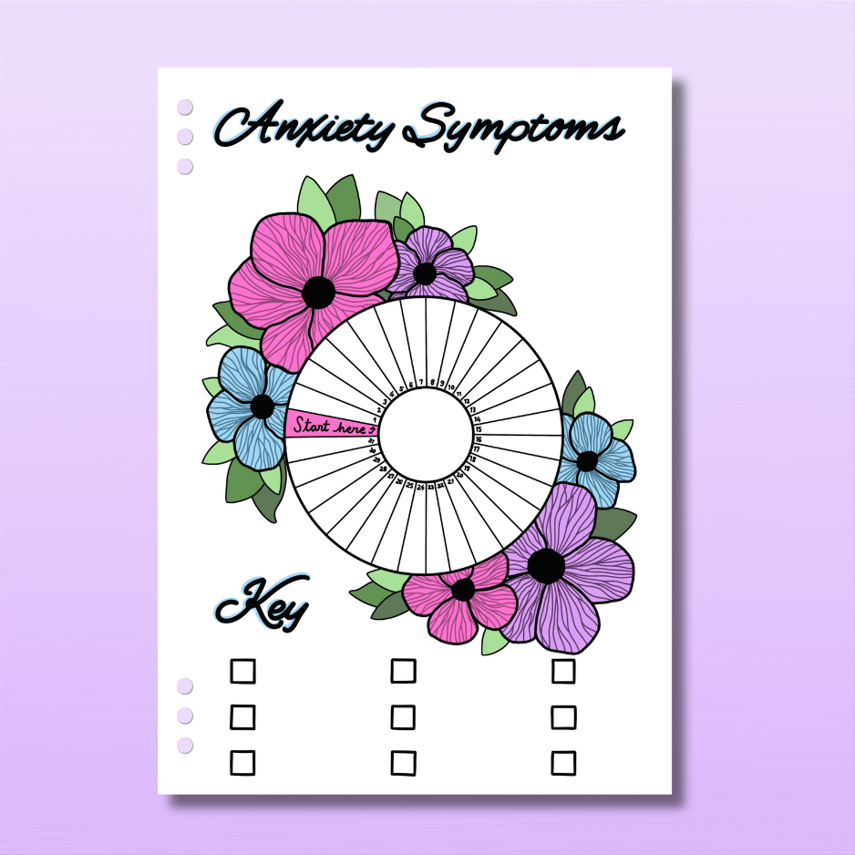 Mental Health Set - 6 Month Bundle - 54 Page Inserts & Divider
