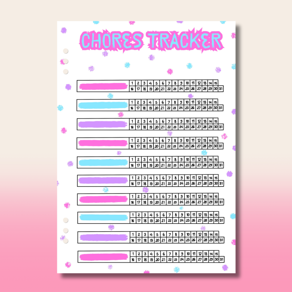 Chores Tracker - Single Page