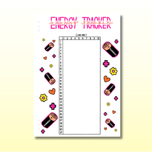 Energy Tracker - Single Page