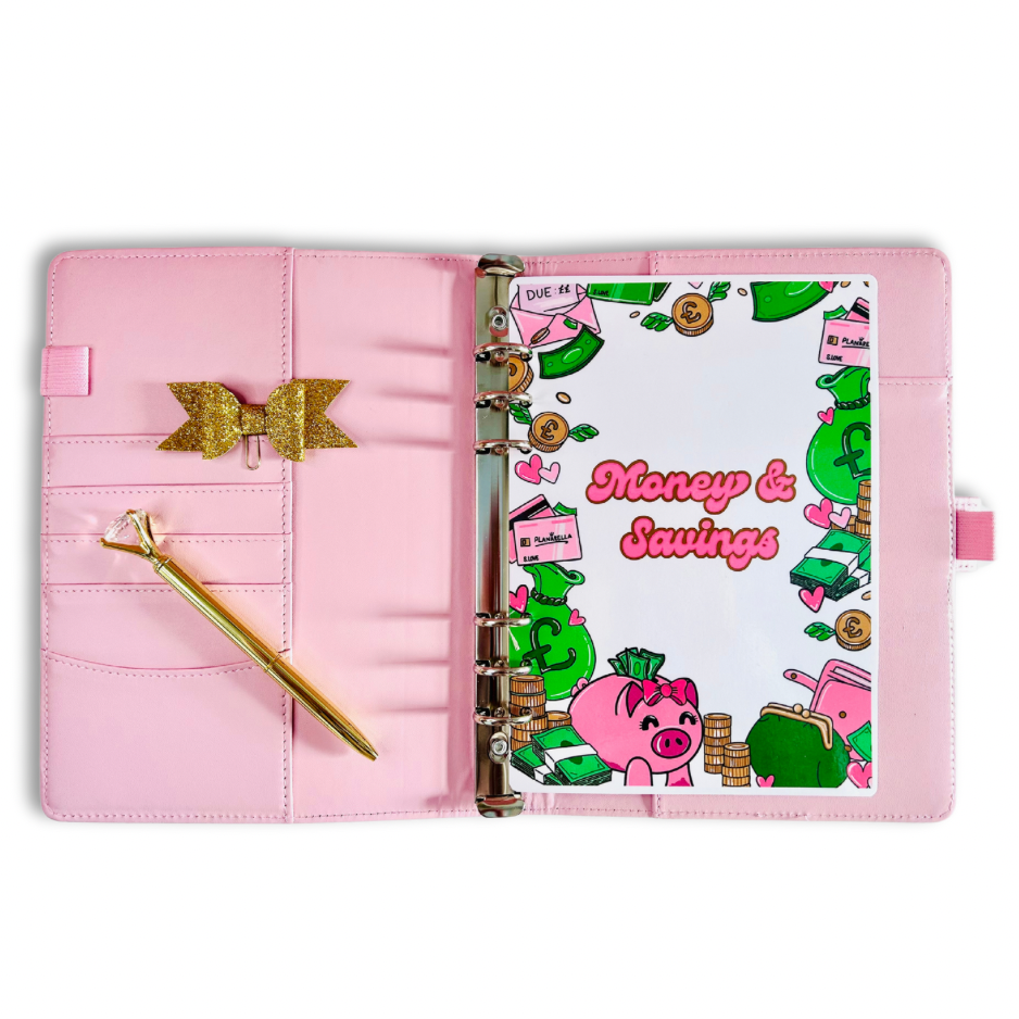 Money & Savings Single Journal Page Divider