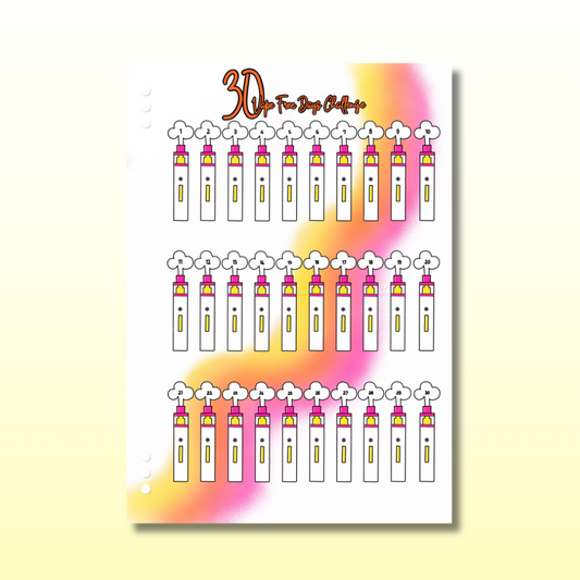 30 Vape Free Days - Single Page