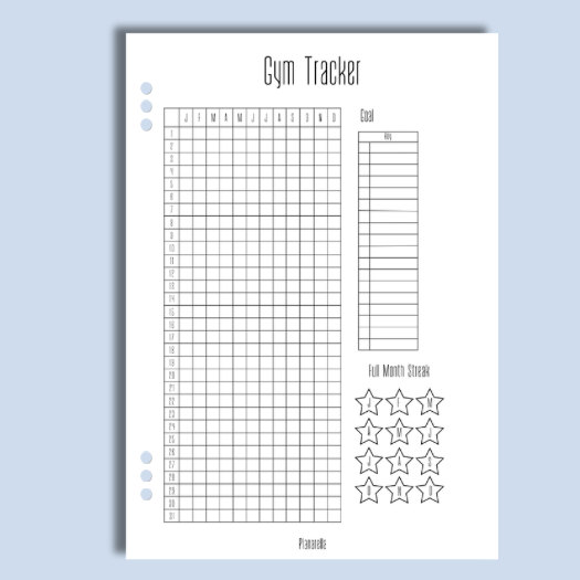 Gym Tracker - Single Page