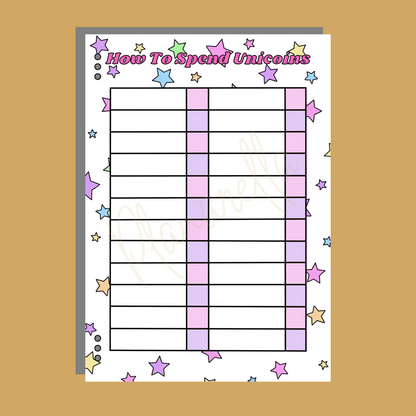 Personalised Unicorn Reward Book Set