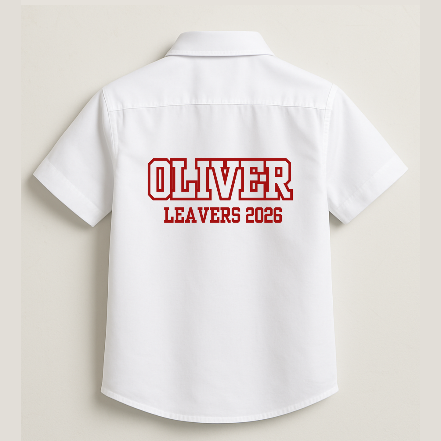 Personalised School Leavers Shirt - Star Striker