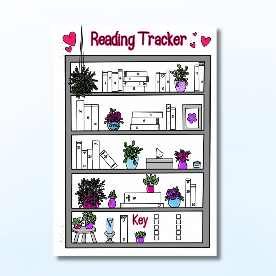 Reading Tracker - Single Page