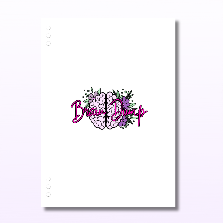 Brain Dump - Single Page