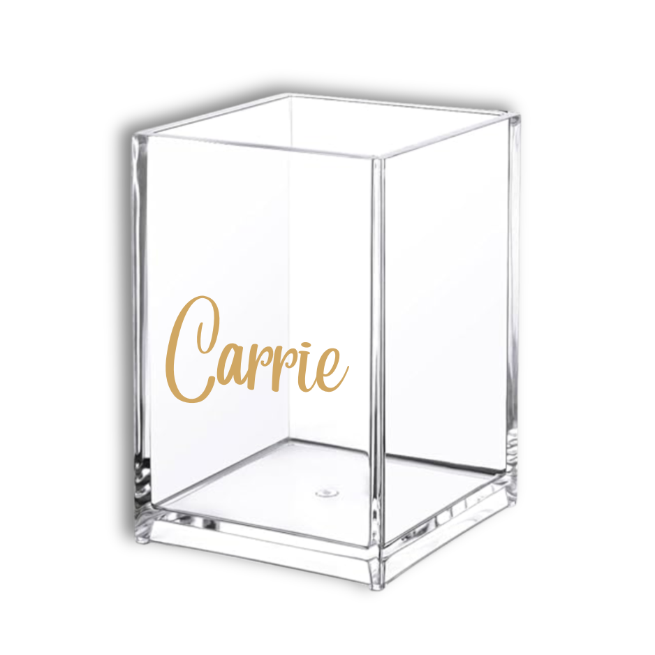 Personalised Acrylic Pen Pot - Small