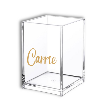 Personalised Acrylic Pen Pot - Small