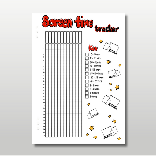 Screen Time Tracker - Single Page