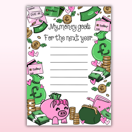 My Money Goals - Single Page