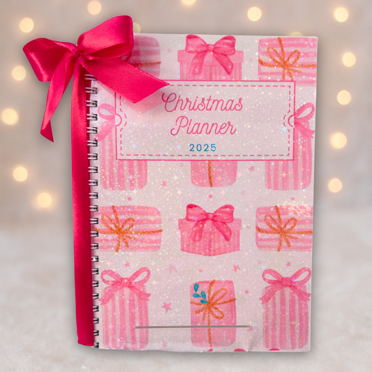 Pink Presents Christmas Planner