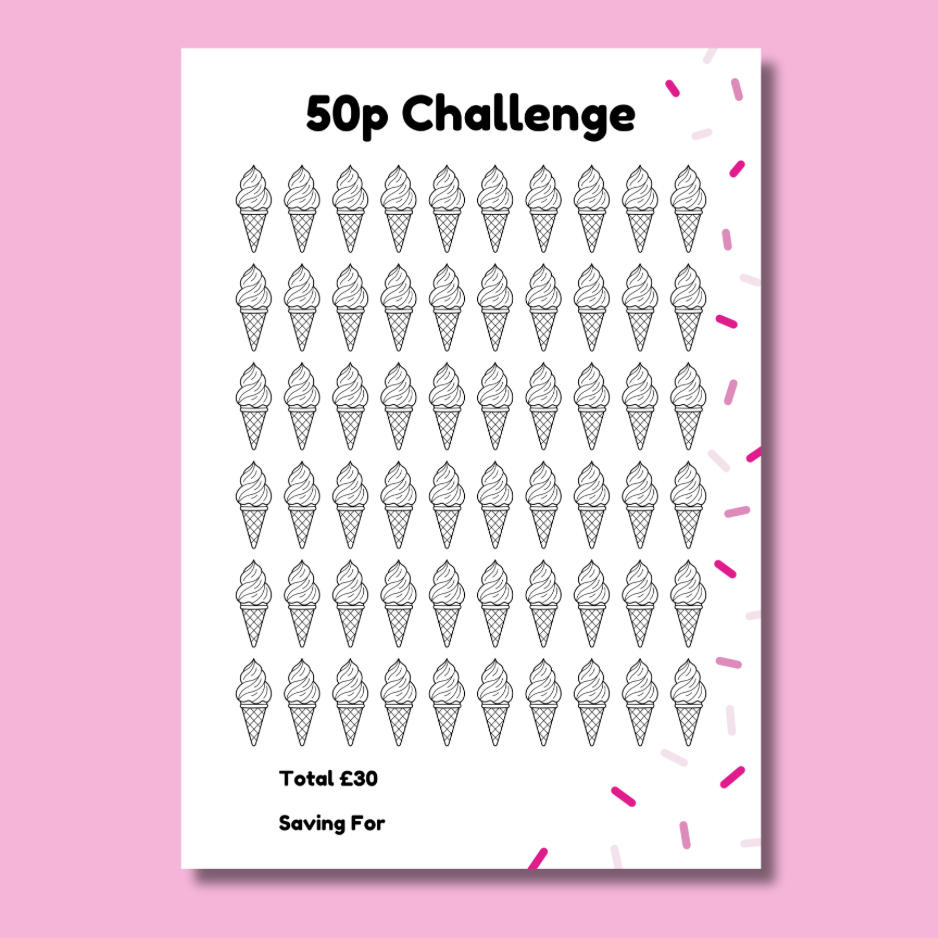 Savings Challenge Book
