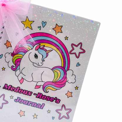 Personalised Unicorn Journal