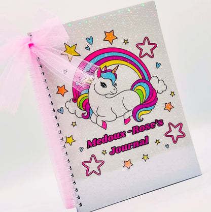 Personalised Unicorn Journal
