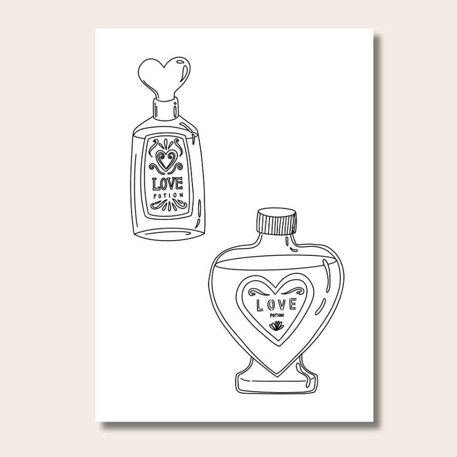 Cupid - Colouring Book
