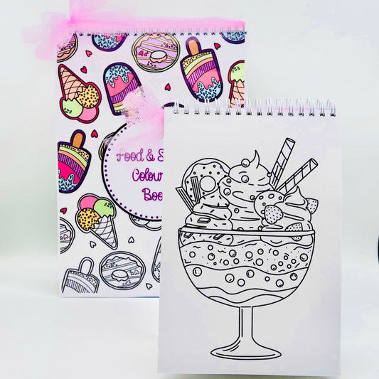 Food & Snacks - Colouring Book