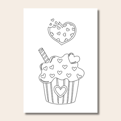 Cupid - Colouring Book
