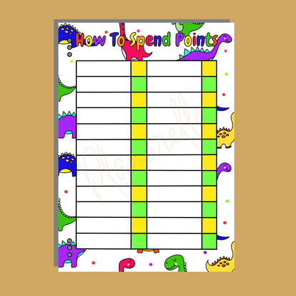 Personalised Dinosaur Reward Book Set