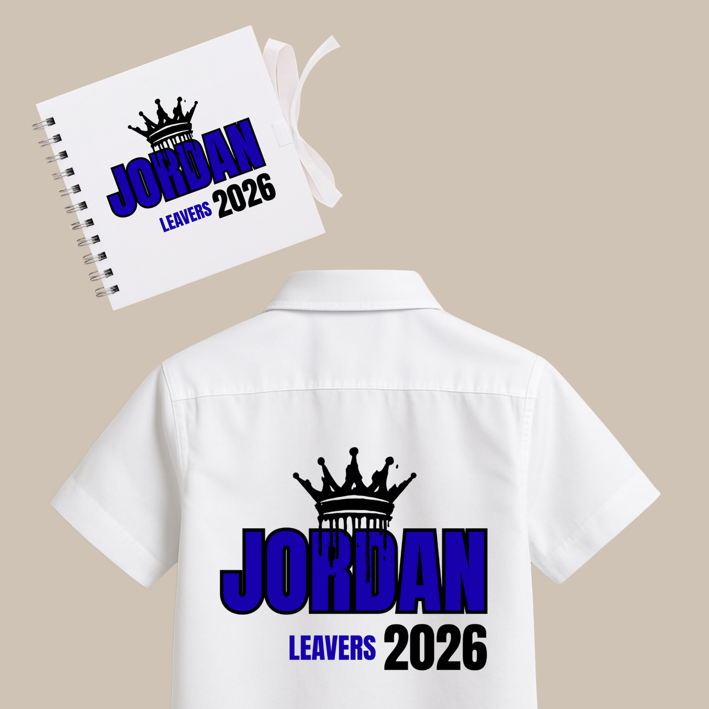 Personalised School Leavers Memory Scrap Book - Street King